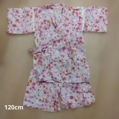 ハローキティ 浴衣ドレス 120cm 花柄のサムネイル