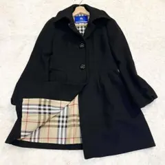 アケ様専用 BURBERRY ウールアンゴラロングフレアコート 40