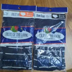 ブルーブルー×FRUIT OF THE LOOM 下着 XL 2枚とL2枚セットのサムネイル