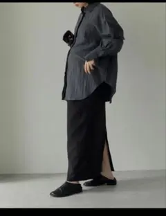 Reha. anuke Tuck Maxi Skirt タックマキシスカートのサムネイル