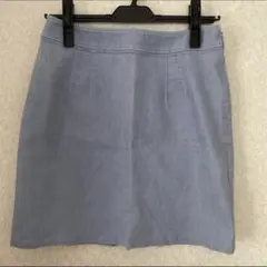 【今月末まで】　レッセパッセ　スカート　デニムカラー