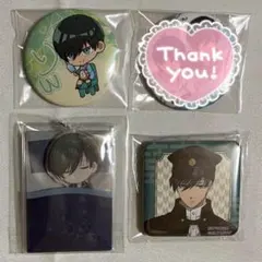 ブルーロック 糸師凛 缶バッジ ストラップ 3点セット