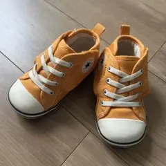 CONVERSEオレンジハイカットスニーカー