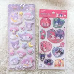 サンリオ正規品　マイメロディ クロミ シール　2点セット