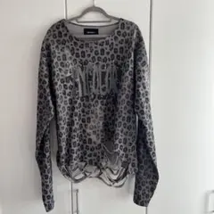超人気！ 値下げ可 GRANCY ロンT ダメージロンT レオパード ヒョウ柄 お値下げ可 GRANCY ロンT ダメージロンT レオパード ヒョウ柄 - メルカリ