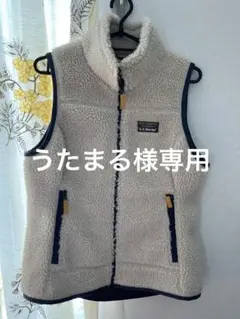 美品　L.L.Bean エルエルビーン フリースマウンテンパイルフリースベスト