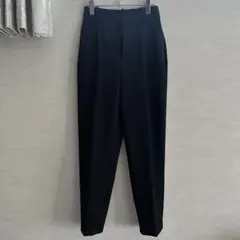 ZARA BASIC ブラック テーパードパンツ XS