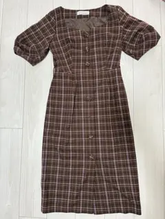 31 Sons de modeチェックワンピース