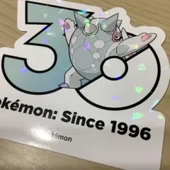 ポケモン 30周年記念 ホログラムステッカー コドラ