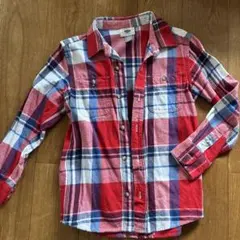 お値下げ中！OLD NAVY チェック柄長袖シャツ S