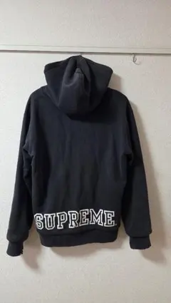 Supreme ジップアップパーカー ブラックのサムネイル