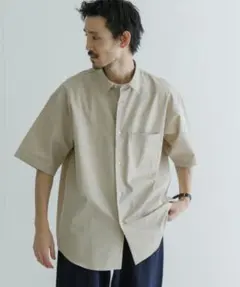 【美品】 【URBAN RESEARCH】トーマスメイソン 半袖シャツ Mのサムネイル
