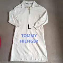 TOMMY HILFIGER スウェットワンピース Lサイズ