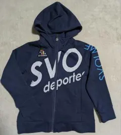 svolme ネイビー フルジップパーカー 100cm~