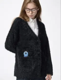 もふもふカーディガン　スンスン　Mサイズ