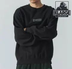 XLARGE ブラック スウェット