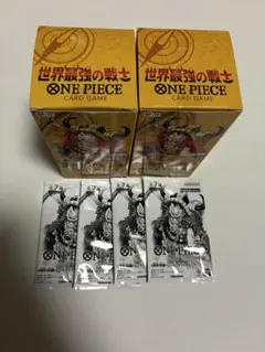 ワンピースカードゲーム 世界最強の戦士 OP-17 BOX テープカット