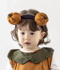 3COINS スリーコインズ　カボチャカチューシャ／ハロウィ