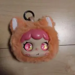 Cue RuRuキュルルフェイスマスコット キーホルダー