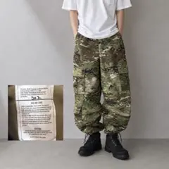 US ARMY 米軍実物 BDU ダブルニーカーゴパンツ 迷彩 ミリタリー