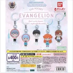 エヴァ　EVA POCKET めじるしアクセサリー　カヲル　レイ　2点セット