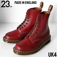 Dr.martens UK4 23cm 1460 美品 ENGLAND 赤