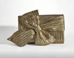 レディース クラッチバッグ　ゴールド