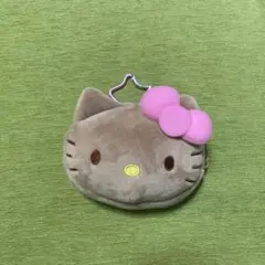 気まぐれ値下げ♪日焼けハローキティ ポーチ 星形カラビナ付き