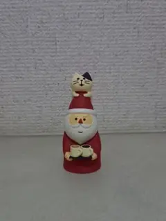 〈新品未使用〉コンコンブル　猫乗せサンタ