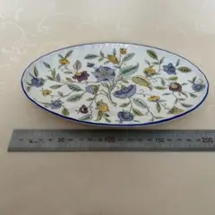 MINTON ミントン　Haddon Hall Blue オーバルプレートのサムネイル