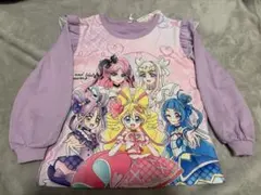 キミとアイドル プリキュア パジャマ 110cm 光るパジャマ　紫
