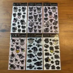 ゆ*き様 《正規品》全6種 サンリオ キラキララインストーンシール モノクロ コ