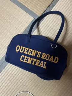 QUEEN'S ROAD CENTRAL トートバッグ ネイビーのサムネイル