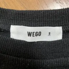 WEGO クロップドTシャツ ブラック Sのサムネイル