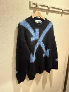 【即完売モデル】オフホワイト☆モヘア混ニットセーター　入手困難　確実正規品　美品