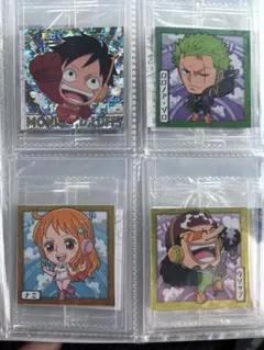 コ*ス様 ワンピースウエハースシールlog8フルコンプ