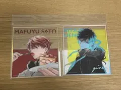 ギヴン ギヴン展 クリア色紙 立夏 真冬 セット