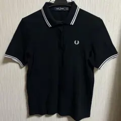 FRED PERRY ブラック ポロシャツ