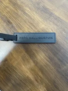 ZERO HALLIBURTON ネームプレート ラゲッジタグ ブラックのサムネイル