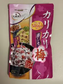 大森屋 カリカリ梅 赤しそ ふりかけ 400g ふりかけのサムネイル