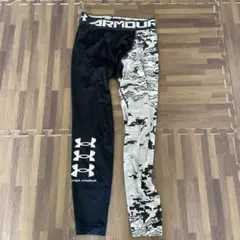 UNDER ARMOUR コンプレッション レギンス M 黒/迷彩