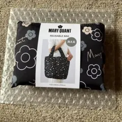 マリークワント　REUSABLE BAG 洗えるエコバッグ(大)
