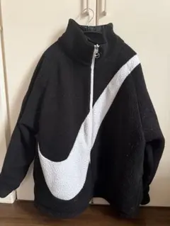 最終値下げ】 NIKE リバーシブルボアジャケット ネイビー L サイズ 