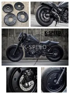 ホンダ レブル250-500用 K-speed Diabolus ホイールカバー - メルカリ