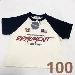 RRmoment ルルモーメント　100 トップス　キッズ　半袖　夏服　子供服