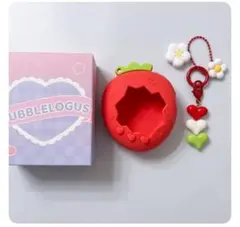 新品♡たまごっちパラダイス　カバー　ケース　赤　いちご