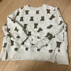 くまがら　トレーナー　ビールーム