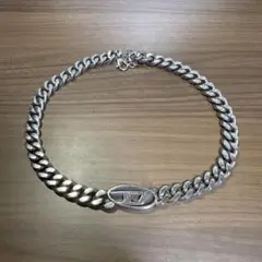 diesel Dロゴ チェーンネックレス