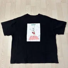 【古着】バックプリント黒Tシャツのサムネイル