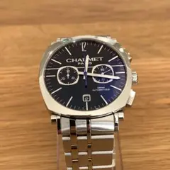 ショーメ Chaumet ダンディ クロノグラフ デイト 自動巻き メンズ 箱付 CHAUMET（ショーメ） ダンディ W11690-30B クロノグラフ 中古 メンズ